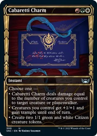 Cabaretti Charm (Showcase)